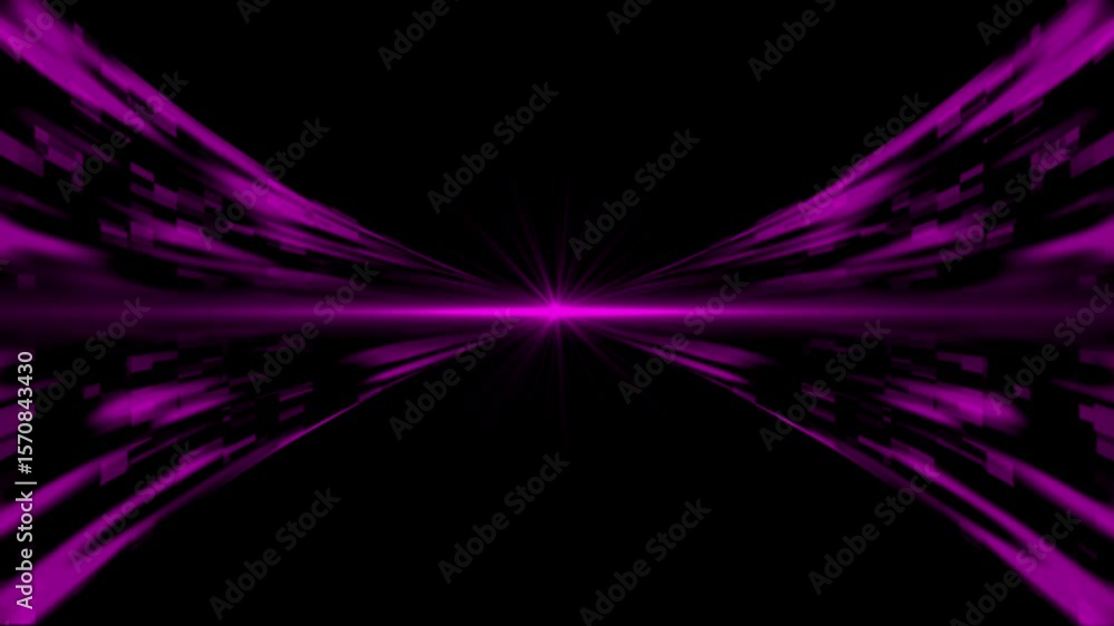 Poster pink color shiny 3d flowing abstract big data sci-fi hi-tech design technology background