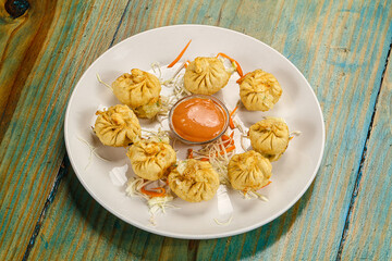 Tibetian cuisine - Momo stuffed dumplings