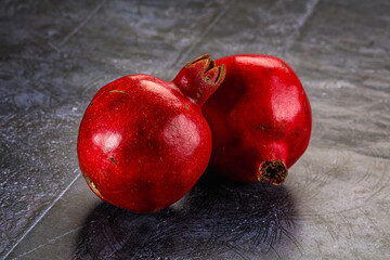 Fresh sweet juicy pomegranate fruit