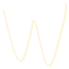 Hand drawing doodle abjad font unique ugly