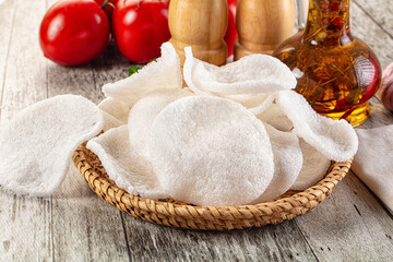 VIetnamese traditional crunchy crab chips