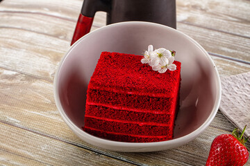 Gourmet Red velvet cream cake