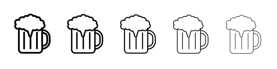 oktoberfest icon outline simple illustration isolated