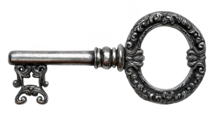 Ornate antique key