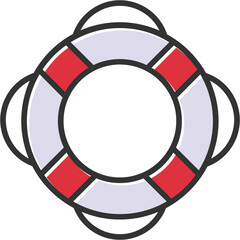 Life Saver Vector Icon