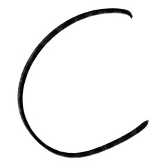 Hand drawing doodle abjad font unique ugly