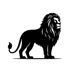 Majestic Lion Vector Illustration – Bold and Regal Wildlife Art