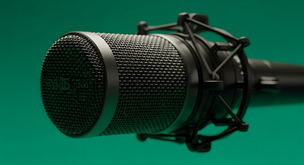 Professional Studio Condenser Microphone for Recording and Broadcasting