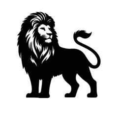 Elegant Lion Vector Artwork – Symbol of Courage and Nobility