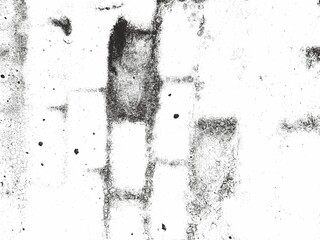 High-Contrast Grunge Wall Texture with Cracks and Dust – Black and White Distressed Background.Black and white grunge wall texture featuring cracked paint, dust splatter, and distressed surface effect