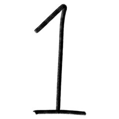 Hand drawing doodle abjad font unique ugly