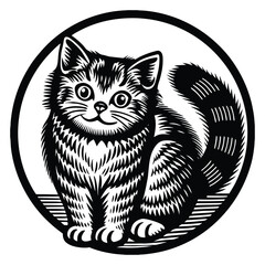 Cat collection - vector silhouette