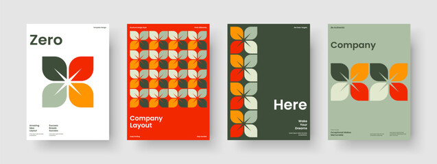 Modern Business Presentation Layout. Geometric Banner Design. Creative Book Cover Template. Background. Report. Brochure. Poster. Flyer. Magazine. Advertising. Leaflet. Brand Identity. Notebook