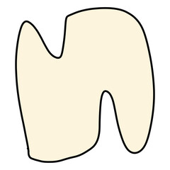 hand drawn doodle unique abjad font ugly