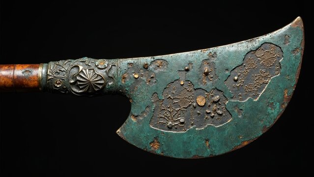 Bronze cutting tool detail display