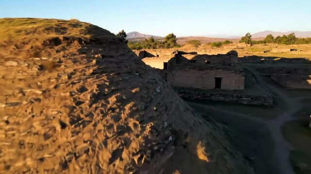 The ancient zapotec ruins of monte alban stand as a testament to a mesoamerican civilization nestled in the oaxaca valley of mexico