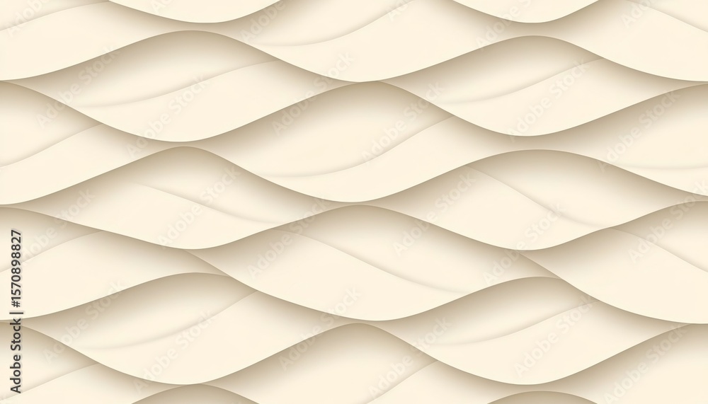 Poster elegant and soft yellow wave texture background for modern design and creative banner use
