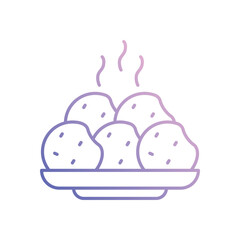 Meatballs  Vector icon