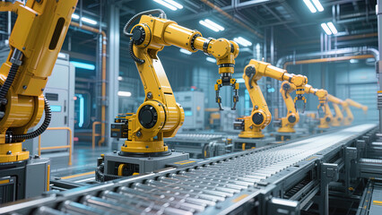 construction site with crane