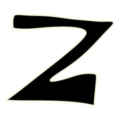 hand drawn doodle unique abjad font ugly