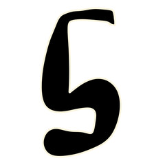 hand drawn doodle unique abjad font ugly