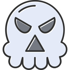 Skull Vector Icon Design