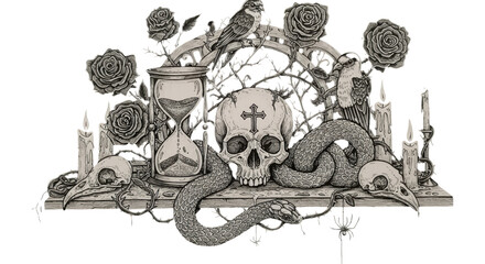 Memento Mori Symbolism of Life Death and Time Through Art