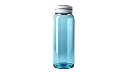 • A stylish hydration tracker water bottle, isolated on white background in HD 