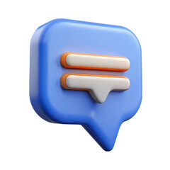 Fototapeta premium blue download icon on white background