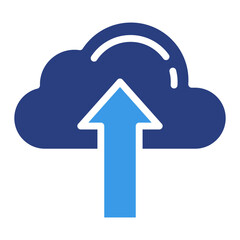 Data Upload  Icon Element For Design