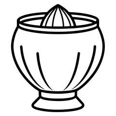 Matcha Green Tea line art vector