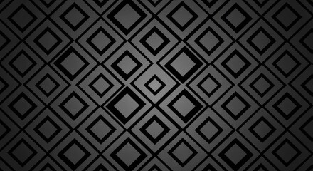 Interlocking grayscale diamonds form a repeating geometric pattern, creating a textured, dark background.