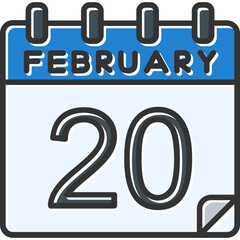 20 February Icon