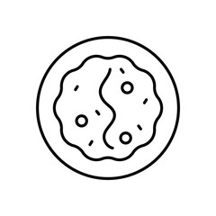 Okonomiyaki   Vector icon
