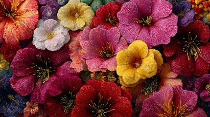 Luminous Wealth-Infused Blossoms Melding Intricate Botanical Elegance with Fortune Symbolism in a Serene Natural Setting
