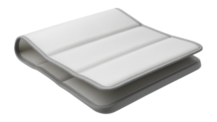 Foldable play mat with a waterproof surface, great for an outdoor patio play area.