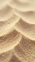 Serene Sand Wave Light, Flowing Texture of Peaceful Beach Sand, Ethereal Ripple Effect, Nature Wallpaper