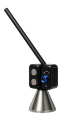 Magnetic launch rail with adjustable angles for model rocket enthusiasts