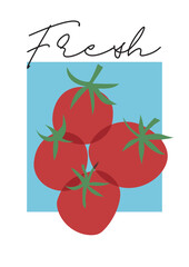 abstract art beach elements illustration