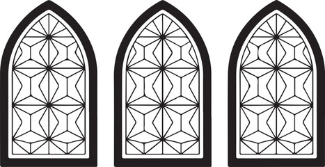 Heart-Shaped Islamic Mandala & Mosque Silhouette Vector Pack