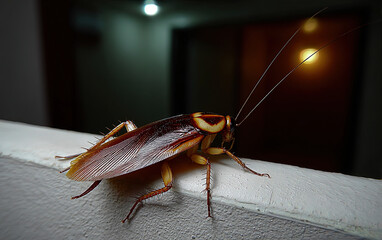 cockroach in the house