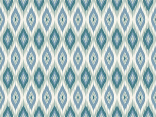 ikat abstract ethnic art. seamless pattern in tribal, folk embroidery,  Aztec geometric art ornament print. Design for carpet, cover. Wallpaper, wrapping, airdropping, fabric, clothing