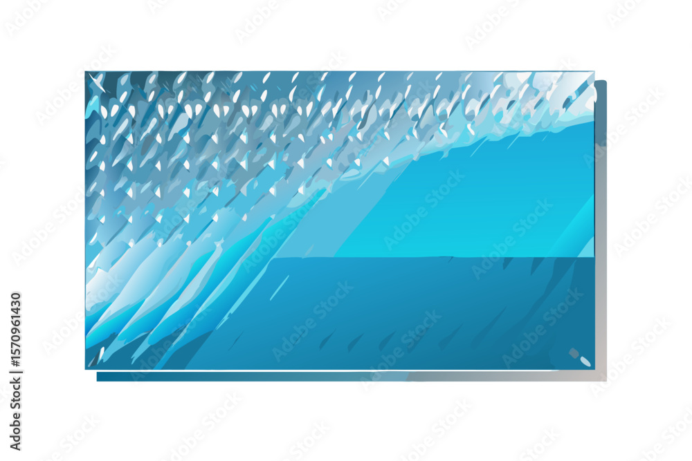 Poster abstract blue and white textured background with diagonal lines and a gradient effect