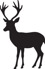 Deer Silhouette Vector