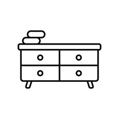Console Table vector icon