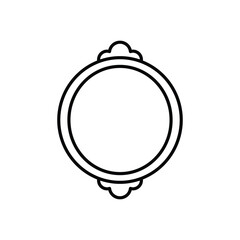 Mirror vector icon