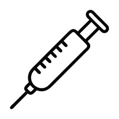 Syringe icon design vector