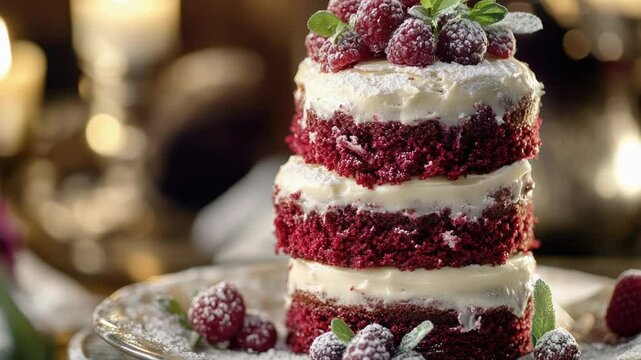 A slice of cake sitting alone on a plate, perfect for food photography and editorial use