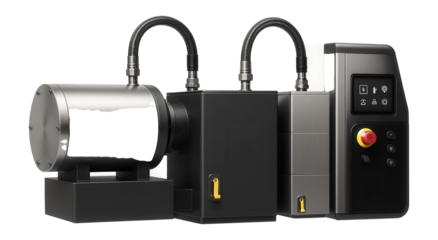 Modular pyrolysis equipment with detachable sections and a central control console for a pilot plant