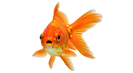 Isolated Goldfish